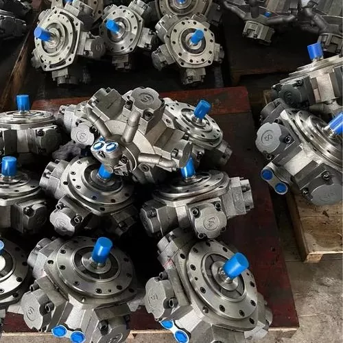 Silniki hydrauliczne dźwigów portowych